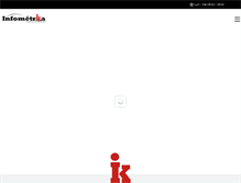 Tablet Screenshot of infometrika.com